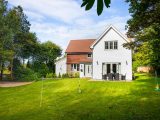 Large spacious garden for activities at Blackfirs Farmhouse